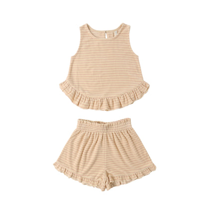 Rylee + Cru Faye Set ~ Pink Stripe