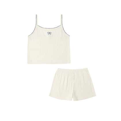 Rylee & Cru Pointelle Lounge Set ~ Ivory