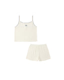 Rylee & Cru Pointelle Lounge Set ~ Ivory