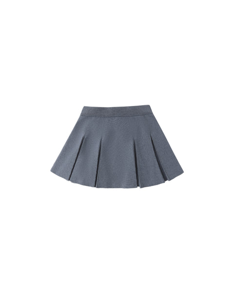 Rylee + Cru Sloane Knit Skirt ~ Marine