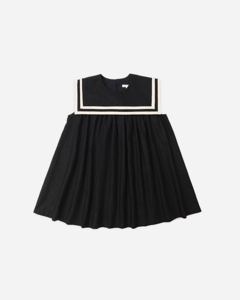 Rylee + Cru Sailor Dress ~ Black