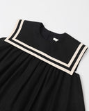 Rylee + Cru Sailor Dress ~ Black