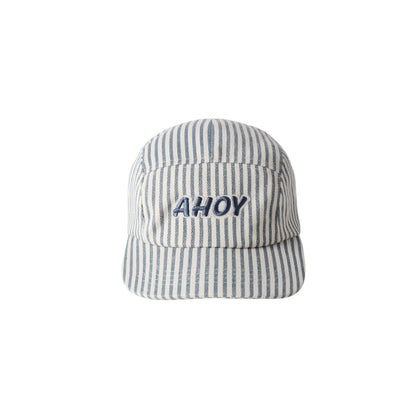 Rylee + Cru Skater Hat ~ Railroad Stripe