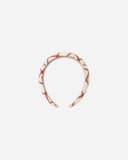 Rylee + Cru Padded Headband Cherry Check