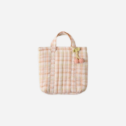 Rylee + Cru Quilted Bag ~ Summer Plaid