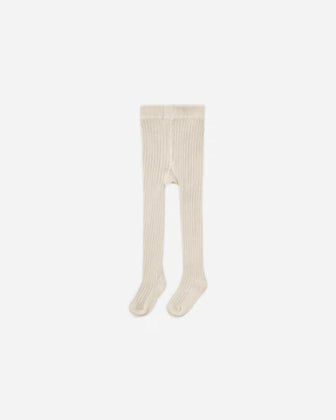 Rylee & Cru Ribbed Tights - Stone