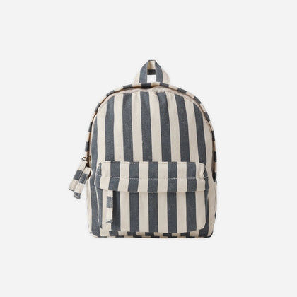 Rylee + Cru  Mini Backpack Navy Stripe