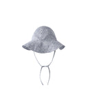 Rylee + Cru Floppy Swim Hat ~ Marine Gingham