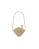 Rylee & Cru Shell Purse ~ Straw