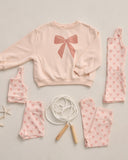 Rylee & Cru Racer Sweatshirt ~ Bow