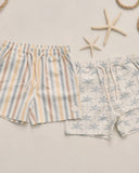 Rylee + Cru Boardshort ~ Valencia stripe