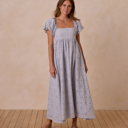 Rylee + Cru Women's Oceane Dress ~ Light Blue