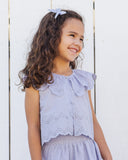 Rylee + Cru Remi Blouse ~ Periwinkle