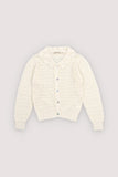 New Society Rompi Cardigan Ecru