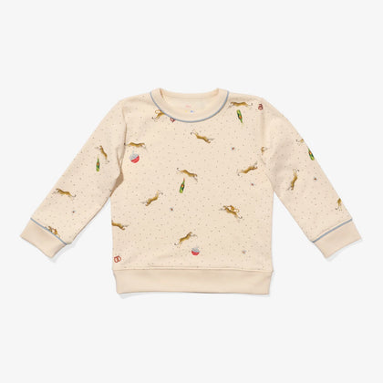 Oso & Me Remy Sweatshirt - Cream Snack Attack