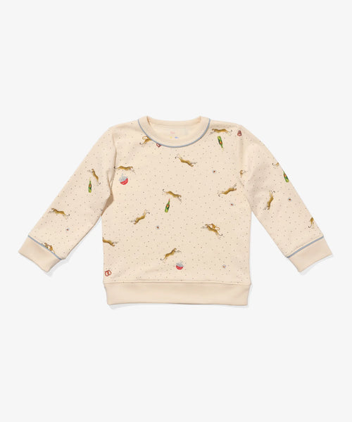 Oso & Me Remy Sweatshirt - Cream Snack Attack