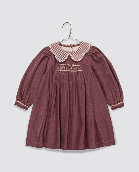 Little Cotton Clothes Velvet Ruby Dress ~ Sugarplum
