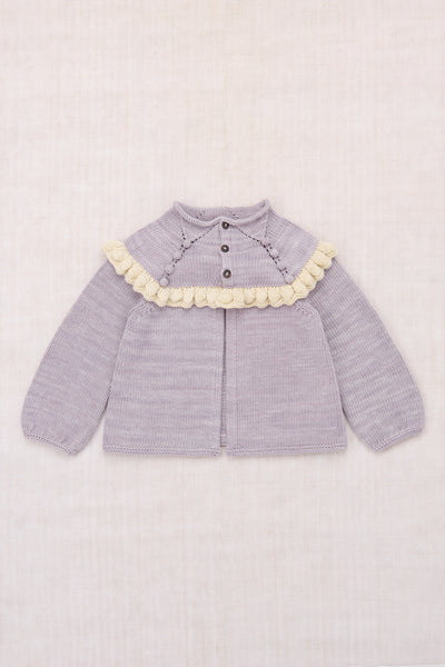 Misha & Puff Ruffle Cardigan Mist