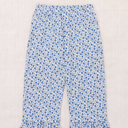 Misha & Puff Ruffle Pedal Pusher ~  Blue Ribon Fields