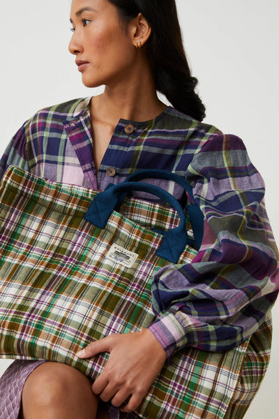 Moismont ~ Shopper Bag N°46 Secret Checks Amazon