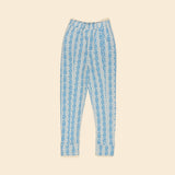 Apolina Sandy Slim Jersey Pant - Nordic Floral Jacquard