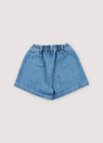 New Society Kostas Short ~ Mid Blue Denim