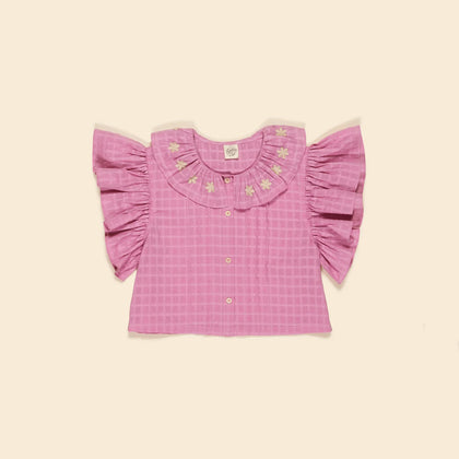 トップス apolina kids 21SS MIREL BLOUSE - ROSE トップス apolina kids 21SS MIREL BLOUSE - ROSE Apolina Kids