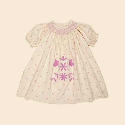 ワンピース apolina dress 3-5y ワンピース apolina dress 3-5y Apolina Kids - Embroidered