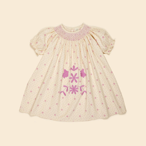 Apolina Sissy Smock Dress ~ Resort Calico