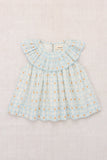 Misha & Puff Tallulah Top ~ Bright Sky Blossom Plaid