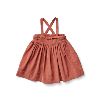 Soor Ploom Enola Pinafore ~ Terracotta