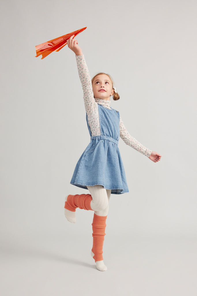 Soor Ploom Tippi Pinafore ~ Light Denim