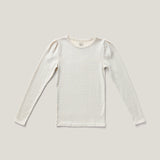 Soor Ploom Pouf Tee~ Cross Stitch, Talc