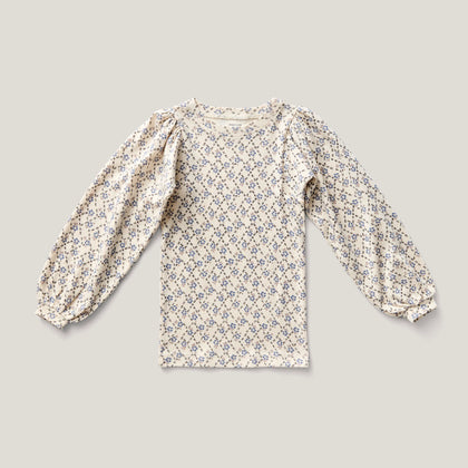 Soor Ploom Balloon Tee ~ Trellis Print, Powder