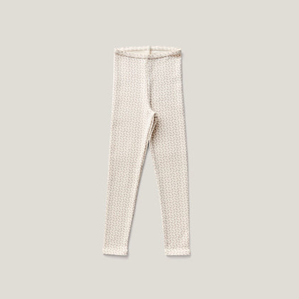 Soor Ploom Stretch Legging ~ Cross Stitch Print, Pigeon