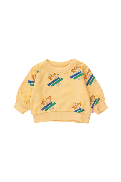 Tiny Cottons Tiny Baby Sweatshirt ~ Mellow Yellow