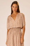 Natalie Martin Violet Top in Delphi sand