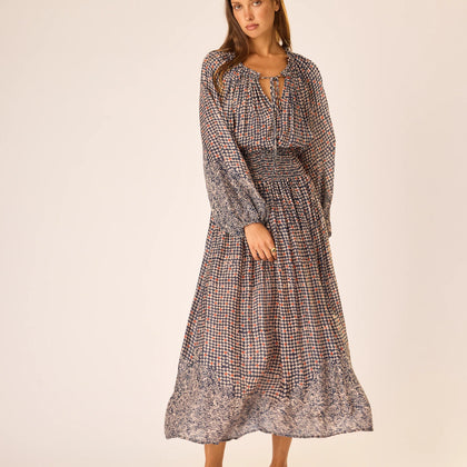 Natalie Martin Bella Skirt - Delphi Ink