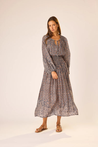Natalie Martin Bella Skirt - Delphi Ink