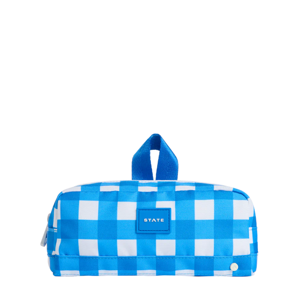 State Clinton Pencil Case Gingham