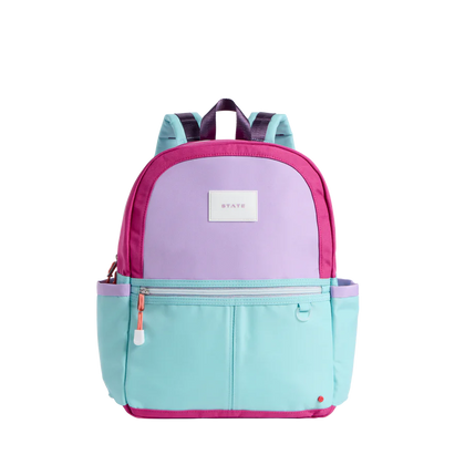 State Bags Kane Kids Backpack ~ Magenta/Mint