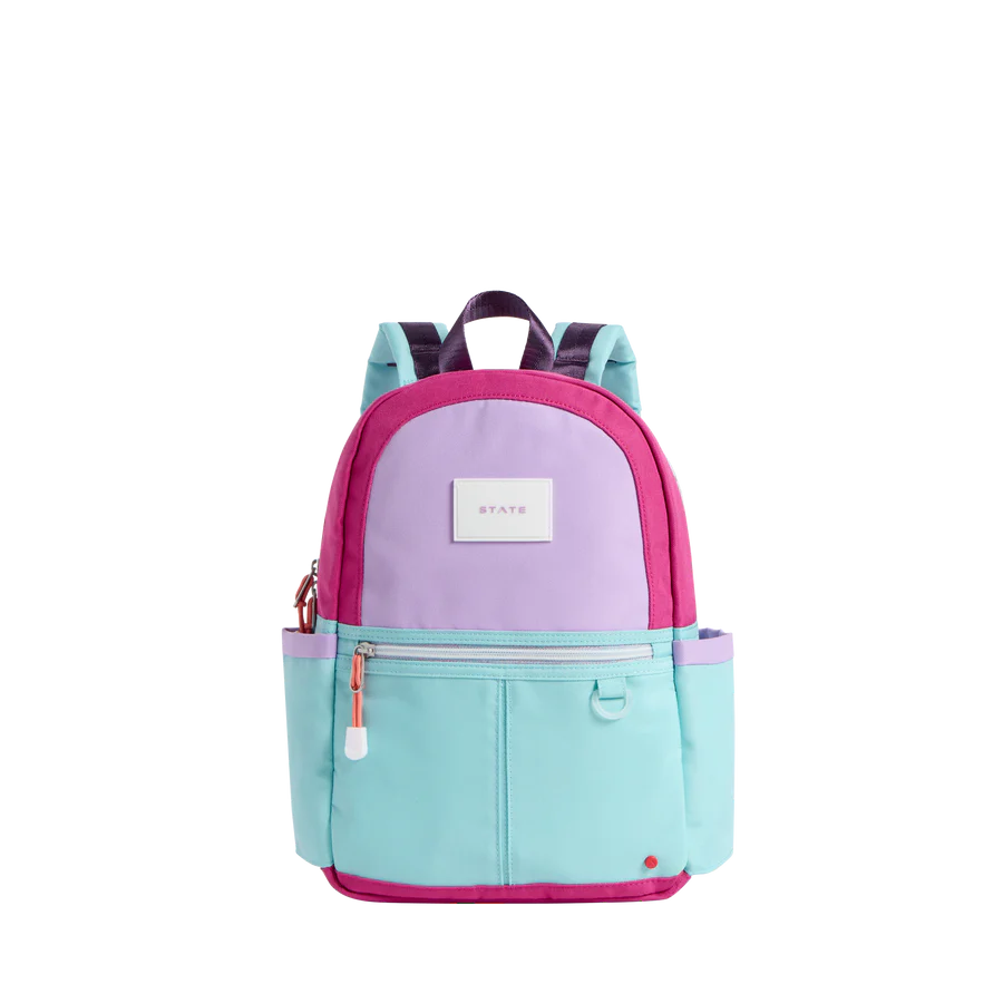 State Bags Mini Kane Backpack Magenta Mint Wee Mondine