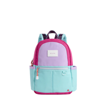 State Bags Mini Kane Backpack ~ Magenta/Mint