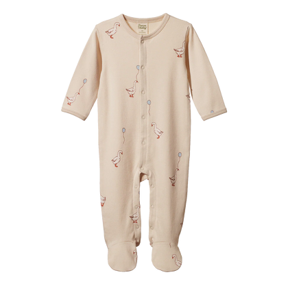 Nature Baby Cotton Stretch and Grow ~ Goose