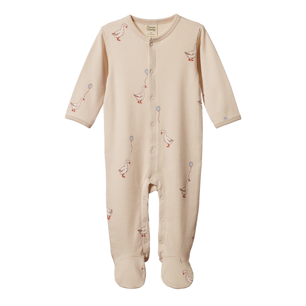 Nature Baby Cotton Stretch and Grow ~ Goose