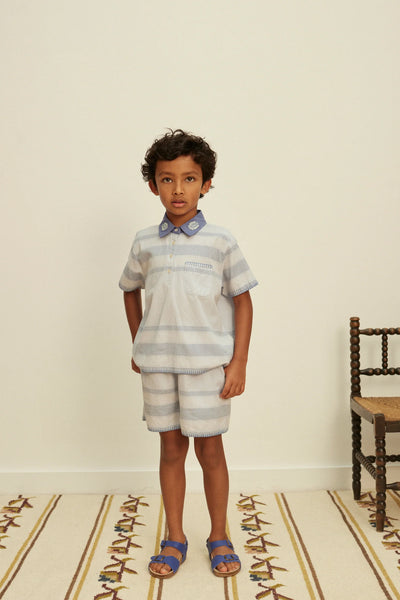 Apolina Sullivan Shorts Set - Summerhouse Stripe