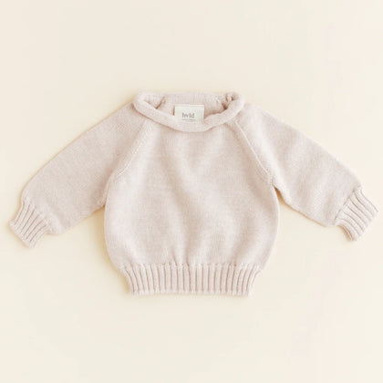 Hvid Sweater Georgette ~ Cream