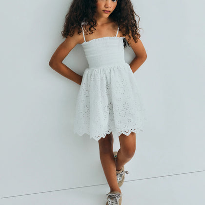 New Society Sakura Dress Pure Cloud