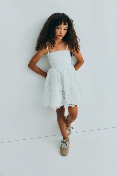 New Society Sakura Dress Pure Cloud