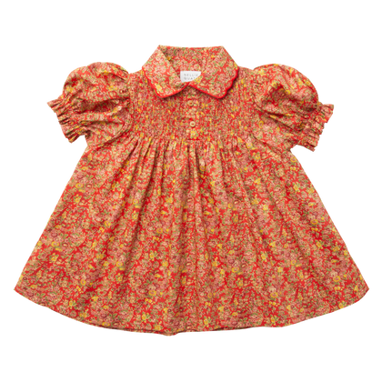 Nellie Quats Marco Polo Dress ~ Tatum Liberty Print Tana Lawn Organic Cotton